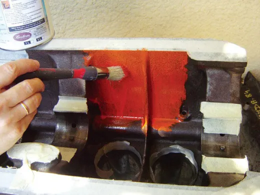 Motorblock 2 Komponenten Epoxy-Anstrich - Restom®Blocmoteur 8890