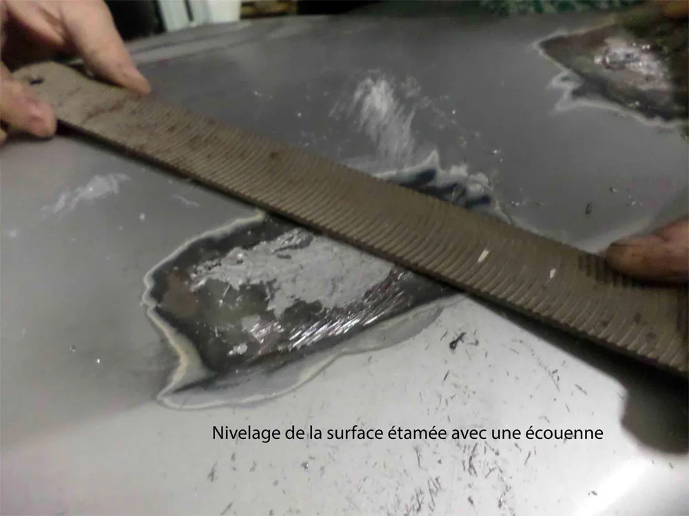 Flußmittel, Lötwasser für unser Karosseriezinn