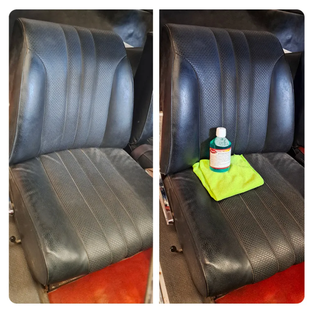 Restom® Simili Net 9110 – Reiniger für Kunstleder (Simili) & Cabrioverdecke – entfernt Fett, Schimmel & Flecken