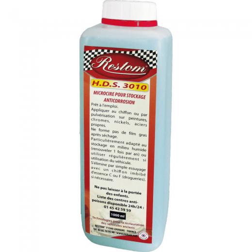 liquid microwax base for preservation of all vehicles for chrome, nickel, aluminium