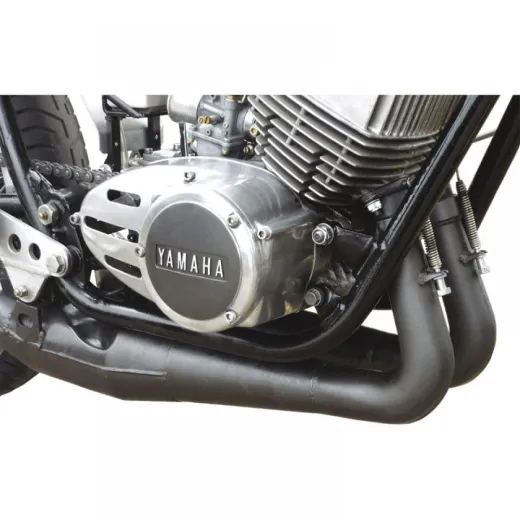 Restom® Blackpot 8830 – Hitzefeste Auspufflack-Farbe für Stahl-Auspuff & Schalldämpfer (bis 400°C)